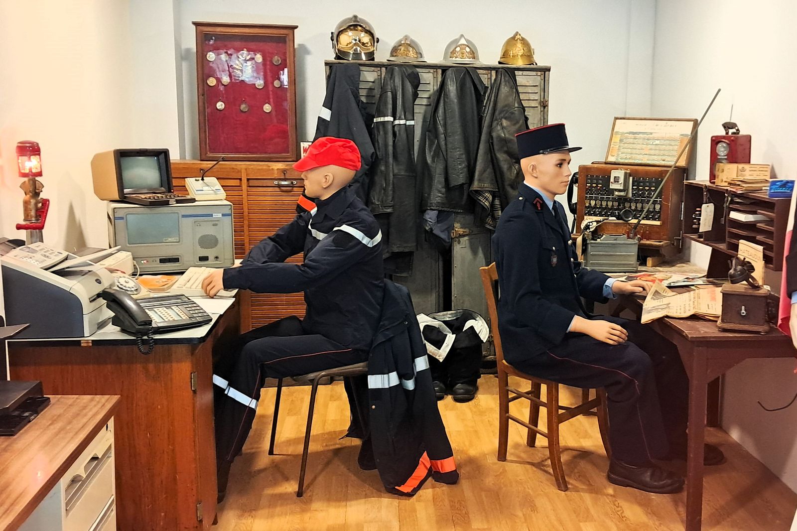 Visite guidée du poste de garde reconstitué